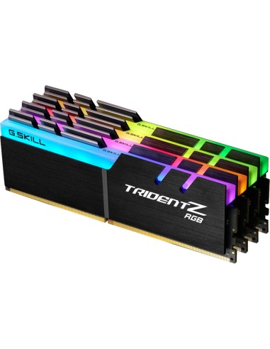 RAM DIMM G.Skill Trident Z RGB DDR4 4000 Mhz Da 32GB (4x8GB) Nero CL18 INTEL XMP