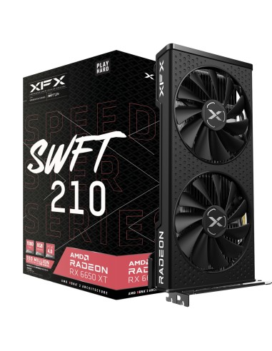 Scheda Video XFX Radeon RX 6650 XT Speedster SWFT 210 Core Gaming 8 GB GDDR6