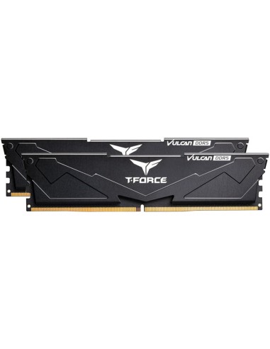 RAM DIMM Team Group VULCAN DDR5 5600 Mhz Da 32GB (2x16GB) Nero CL36 INTEL XMP