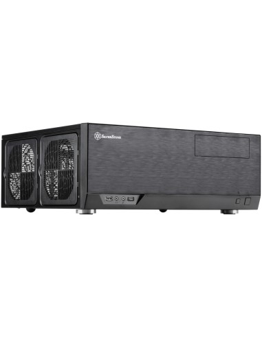 Case SilverStone SST-GD09B-C HTPC Big-Tower Nero