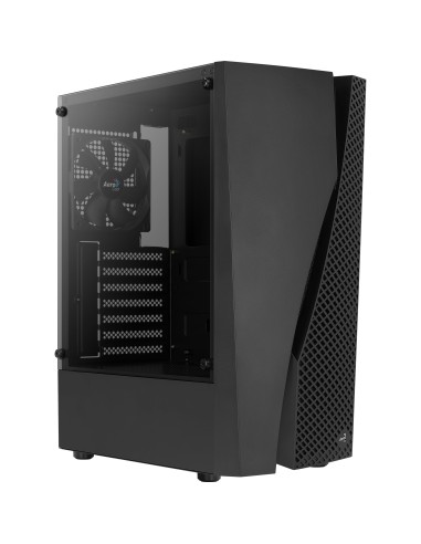 Case Aerocool Wave-G-BK-v1 Midi-Tower Nero Tempered Glass