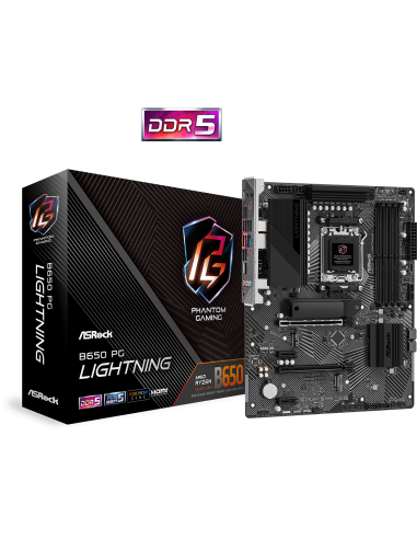 Scheda Madre Asrock B650 PG Lightning Socket AM5 Formato ATX