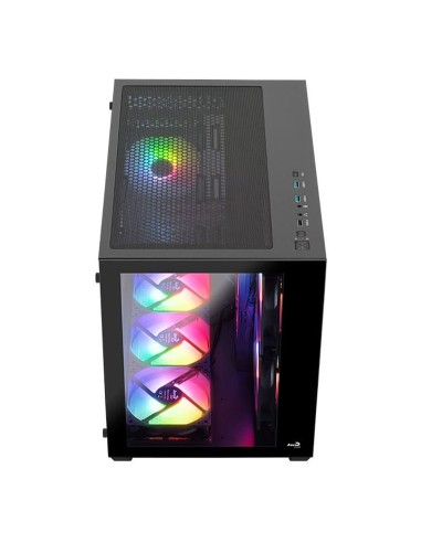 Case Aerocool Dryft Mini-BK-v2 Mini-Tower Nero