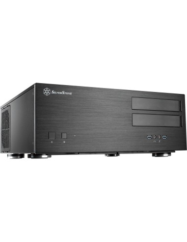 Case SilverStone SST-GD08B HTPC Big-Tower Nero