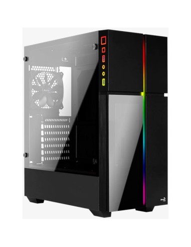 Case Aerocool Playa Midi-Tower Nero Tempered Glass