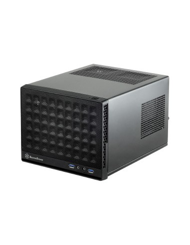 Case SilverStone SG13B-Q Mini-Tower Nero