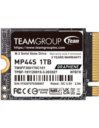 SSD Team Group MP44S 1 TB PCIe 4.0 x4 NVMe M.2 2230