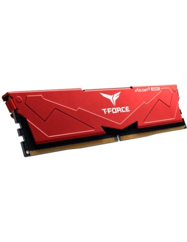 RAM DIMM Team Group Vulcan DDR5 5200 Mhz Da 16GB (1x16GB) Rosso CL40 INTEL XMP