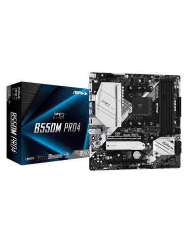 Scheda Madre AMD Asrock B550M Pro4 Socket AM4 Formato Micro-ATX