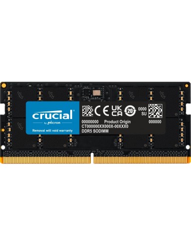 RAM SO-DIMM Crucial DDR5 16GB 1x16GB 4800Mhz CL40