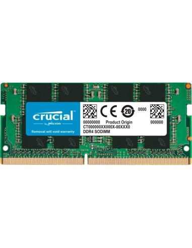 RAM SO-DIMM Crucial DDR4 8GB 1x8GB 3200Mhz CL22