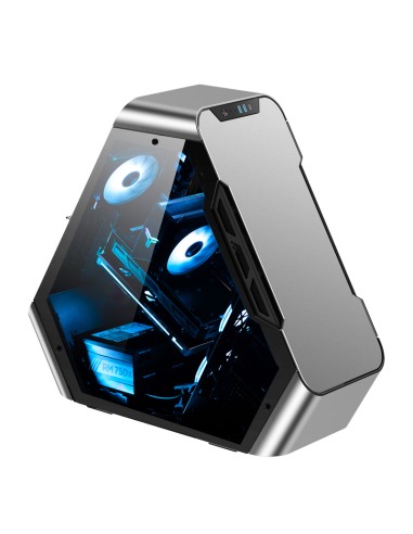 Case Jonsbo TR03-A Showcase Tempered Glass Argento