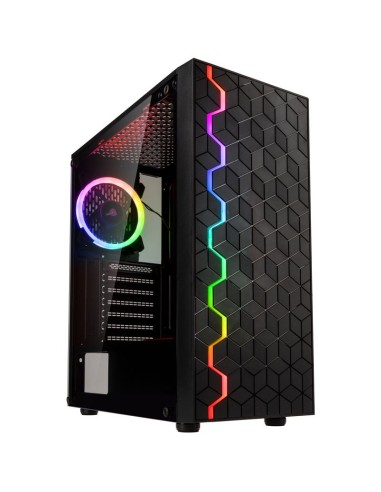 Case Kolink Inspire K8 ARGB Midi-Tower Nero