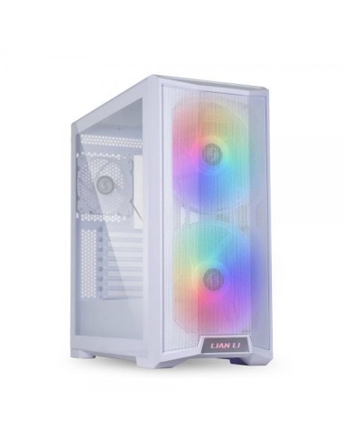Case Lian Li LANCOOL 215 Midi-Tower ARGB Tempered Glass Bianco