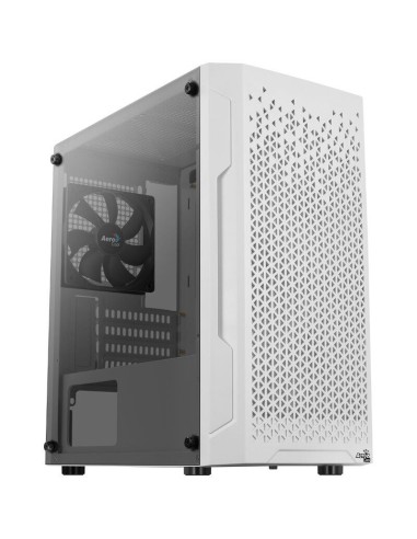 Case Aerocool Trinity Mini-Tower V1 Tempered Glass Bianco