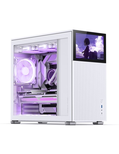 Case Jonsbo D41 MESH Screen ATX Tempered Glass Bianco