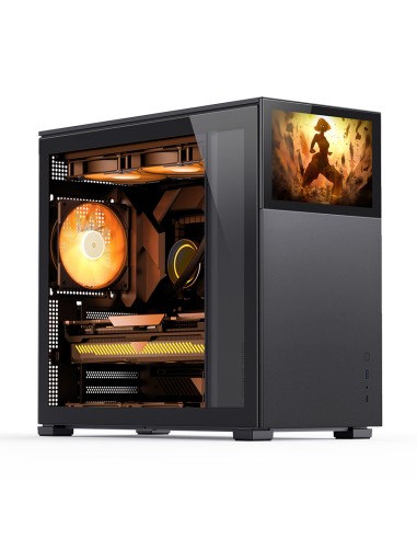 Case Jonsbo D41 Screen ATX Tempered Glass Nero
