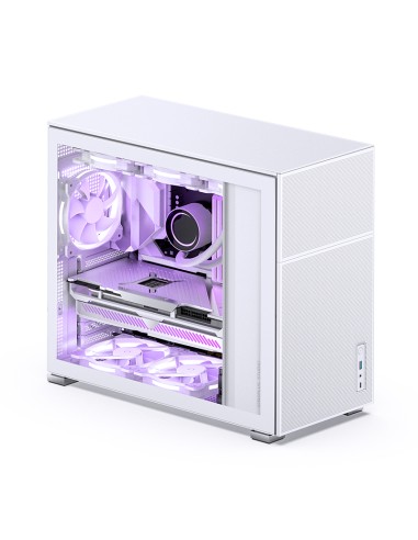Case Jonsbo D41 MESH ATX Tempered Glass Bianco
