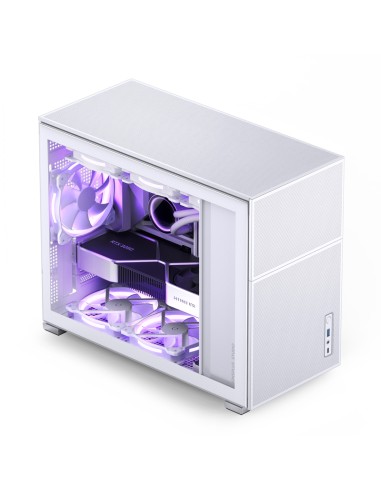 Case Jonsbo D31 MESH Micro-ATX Tempered Glass Bianco