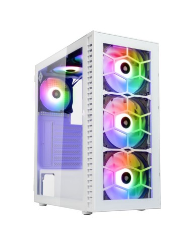 Case Kolink Observatory HF Glass ARGB Midi-Tower Bianco