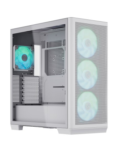 Case APNX C1 Midi-Tower Tempered Glass Bianco