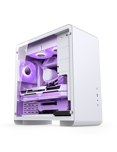 Case Jonsbo U4 Pro Midi-Tower Tempered Glass Bianco