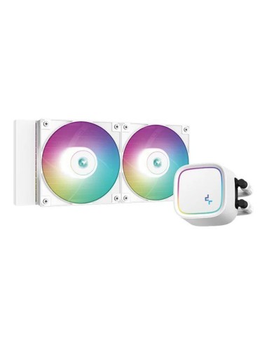 Dissipatore a Liquido DeepCool LE520 ARGB White 240mm Bianco
