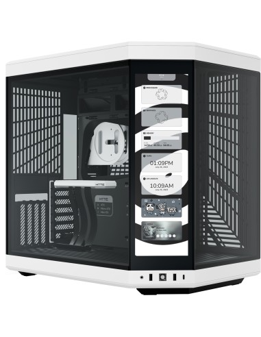 Case Hyte Y70 Midi Tower Touch Nero/Bianco