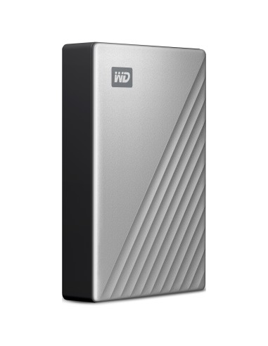 Hard-Disk Esterno Western Digital My Passport Ultra for Mac 5 TB Silver/Nero USB-C 3.2 Gen 1
