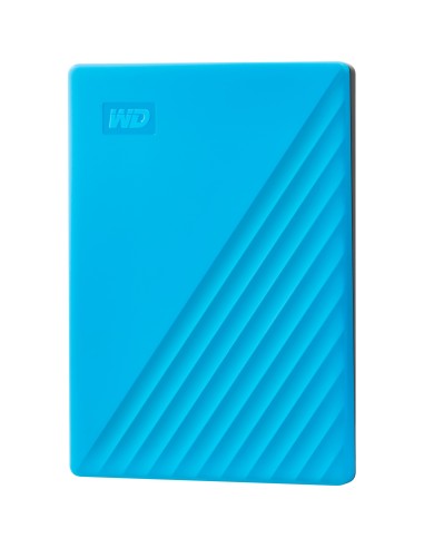 Hard-Disk Esterno Western Digital My Passport 2 TB Blu/Nero Micro-USB-B 3.2 Gen 1