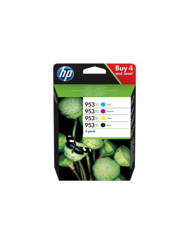 Multipack HP nero / ciano / magenta / giallo 3HZ52AE MCVP 01 953 XL