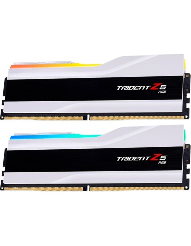 RAM DIMM G.Skill Trident Z5 RGB DDR5 6000 Mhz Da 64GB (2x32GB) Bianco CL30 INTEL XMP