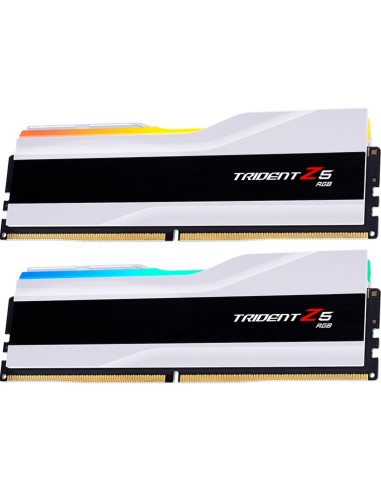 RAM DIMM G.Skill Trident Z5 RGB DDR5 8000 Mhz Da 48GB (2x24GB) Bianco CL40 INTEL XMP
