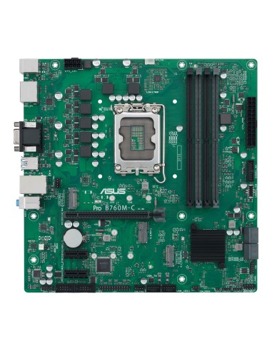 Scheda Madre ASUS PRO B760M-C CSM Socket LGA 1700 Formato Micro-ATX