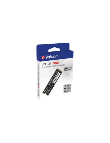 SSD Verbatim Vi3000 256 GB PCIe 3.0 x4 NVMe M.2 2280