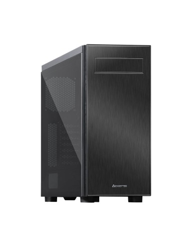 Case Chieftec AL-02B-TG-OP Hawk Midi-Tower Nero Tempered Glass