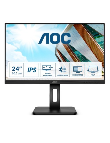 Monitor AOC P2 24P2Q 23.8" Full HD LED 75 Hz FreeSync 4 ms Nero