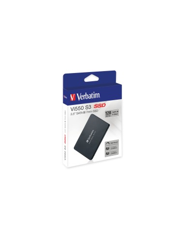 SSD Verbatim Vi550 S3 128 GB Nero SATA 6 Gb s