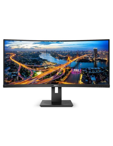 Monitor Philips 345B1C 00 34", Nero, WQHD, HDMI, altoparlante, 100Hz