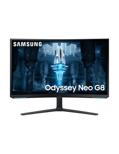 Monitor SAMSUNG Odyssey Neo G8 S32BG850NP 32", Nero Bianco, UltraHD 4K, HDMI 2.1, USB-C, 240Hz