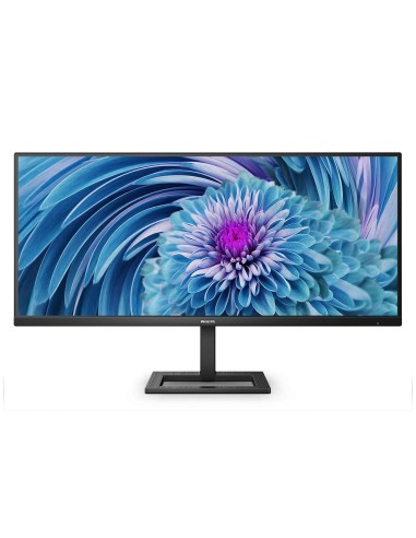 Monitor Philips 346E2LAE 00 34", Nero, AMD Free-Sync, WQHD, USB, HDMI, DisplayPort, USB-C, 100Hz