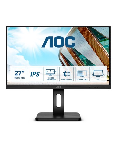 Monitor AOC 27P2Q 27", Nero, FullHD, IPS, 75Hz, HDMI