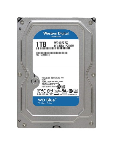 Hard-Disk Western Digital WD10EZEX 1TB 3,5" Sata 3 7200rpm 64MB