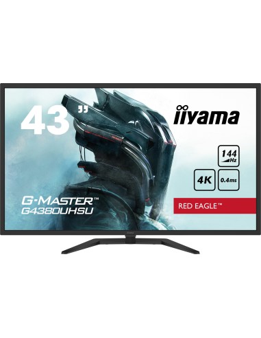 Monitor iiyama G-Master G4380UHSU-B1 43", Nero, UltraHD 4K, AMD Free-Sync, VA, 144Hz