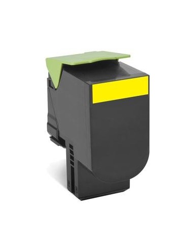 Toner Lexmark giallo 802XY 80C2XY0 ~4000 pagine cartuccia di stampa riutilizzabile
