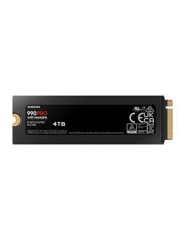 SSD Samsung 990 Pro M.2 4TB NVMe MZ-V9P4T0CW PCIe 4.0 x4 Heatsink