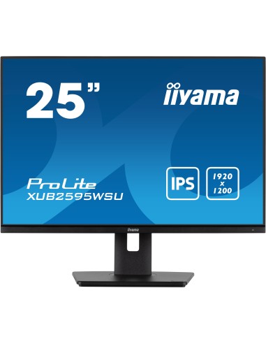 Monitor iiyama XUB2595WSU-B5 25", Nero, WUXGA, HDMI, DisplayPort