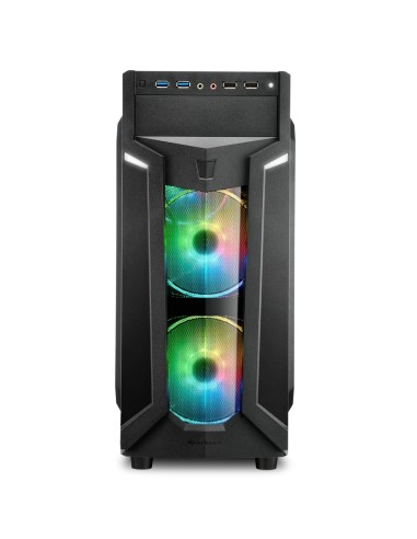 Case Sharkoon VG6-W RGB Nero