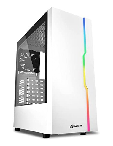 Case Sharkoon RGB SLIDER Bianco