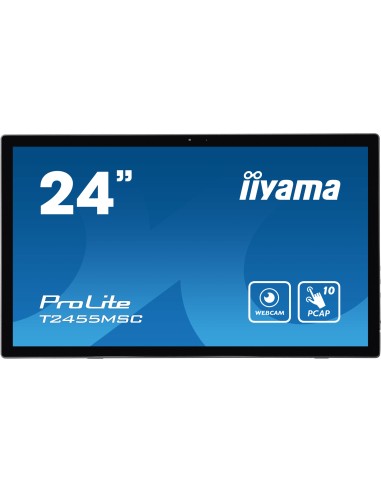 Monitor iiyama ProLite T2455MSC-B1 24", Nero, FullHD, Touchscreen, IPS